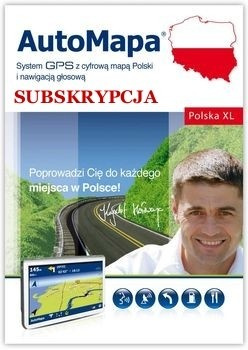 AutoMapa Polska XL - Subskrypcja