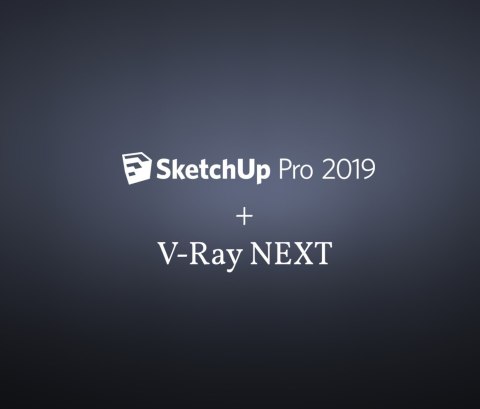 Sketchup Pro 2019 PL BOX + V-Ray NEXT Sketchup Pro 2019 PL BOX + V-Ray NEXT