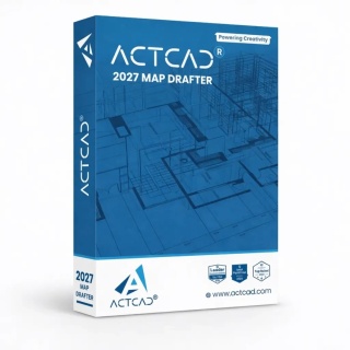 ActCAD 2027 Map Drafter