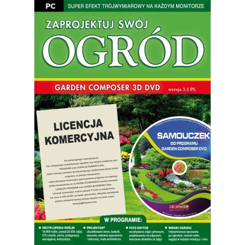 Garden Composer 3D Pakiet dla zawodowców Garden Composer 3D Pakiet dla zawodowców