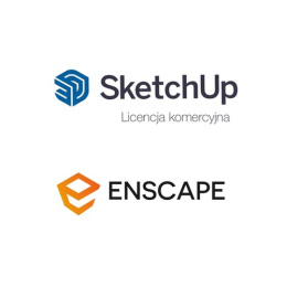 SketchUp Pro + Enscape - 1 rok