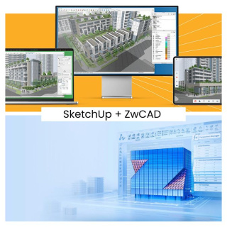 Sketchup Pro - 1 rok + ZwCAD Standard