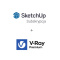 Sketchup Pro 2023 PL + V-Ray Premium - 1 rok