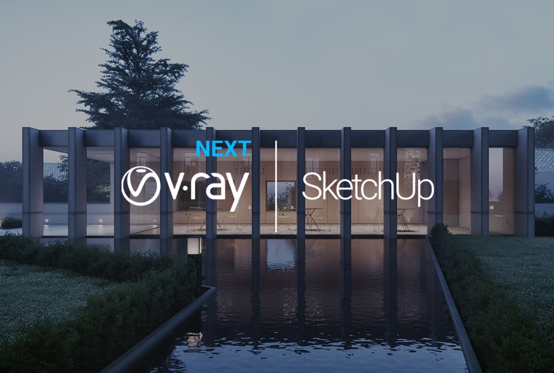 v-ray next dla sketchup