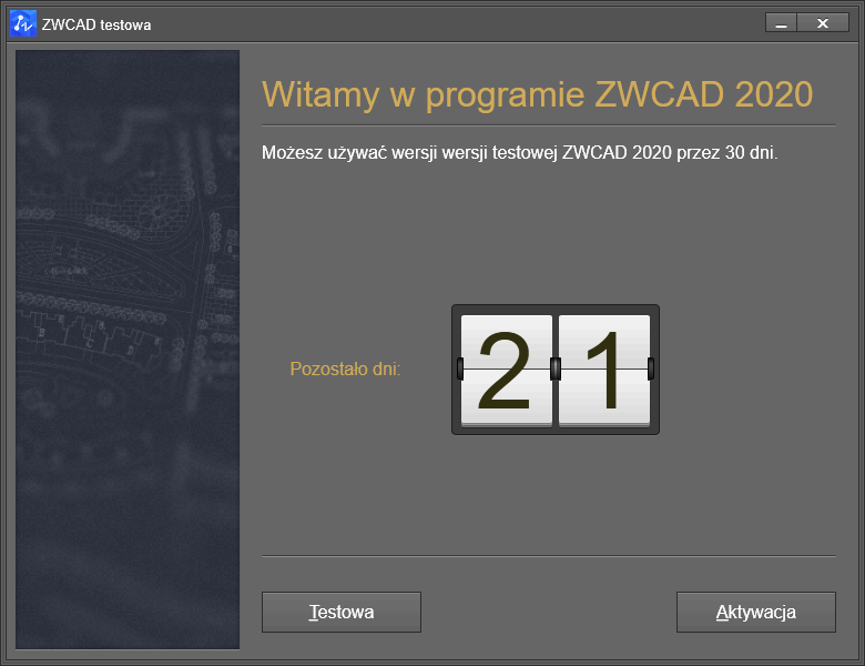 zwcad instalacja