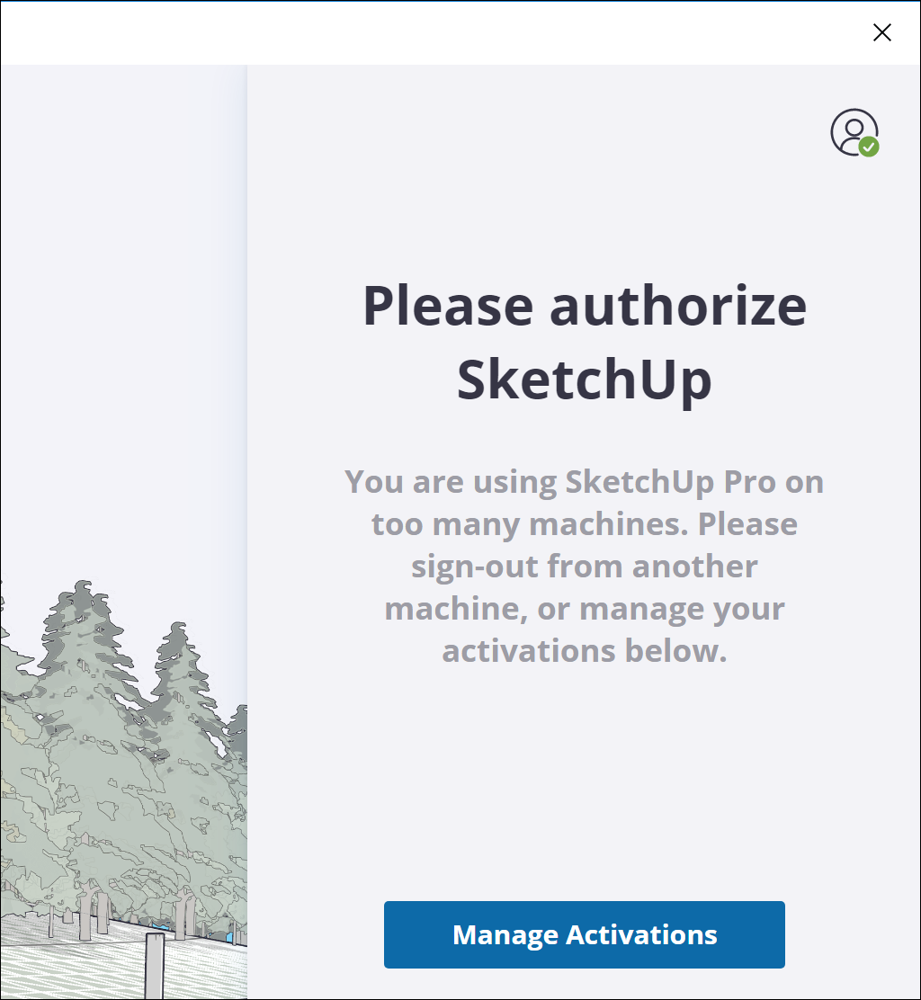 sketchup please authorize