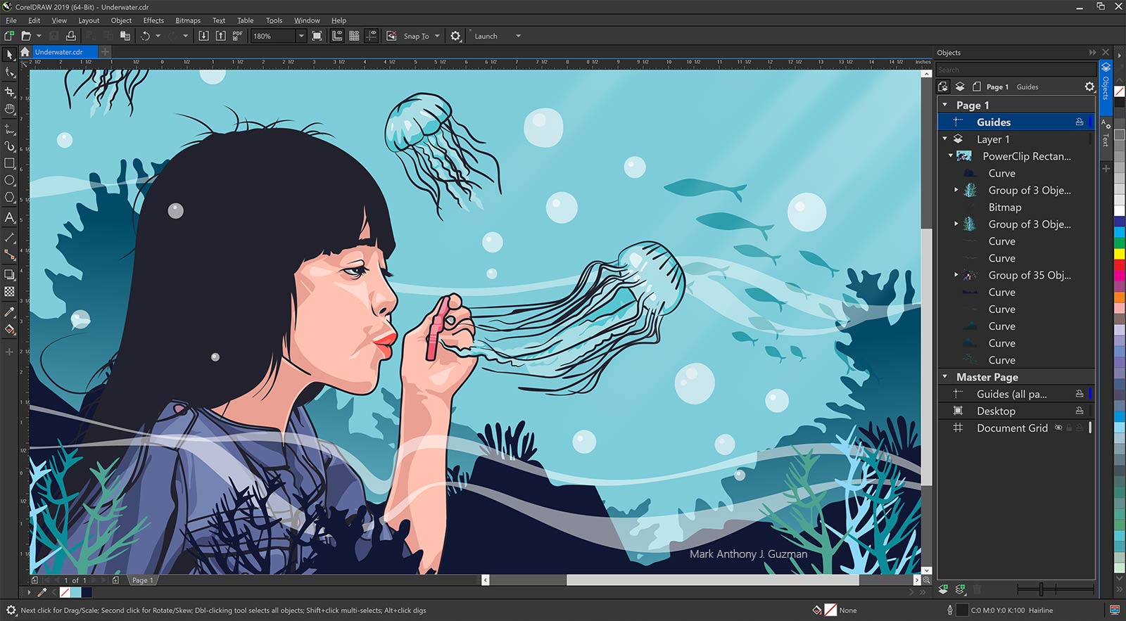 Corel draw graphics suite 2019 program do grafiki wektorowej cena