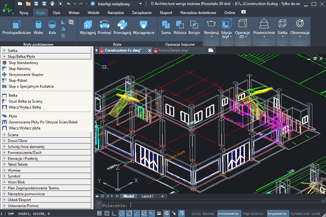 zwcad architecture 2024