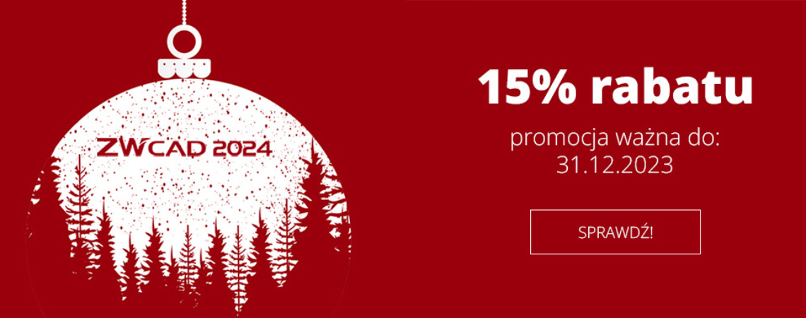 Zwcad - Promocja grudnia 15%